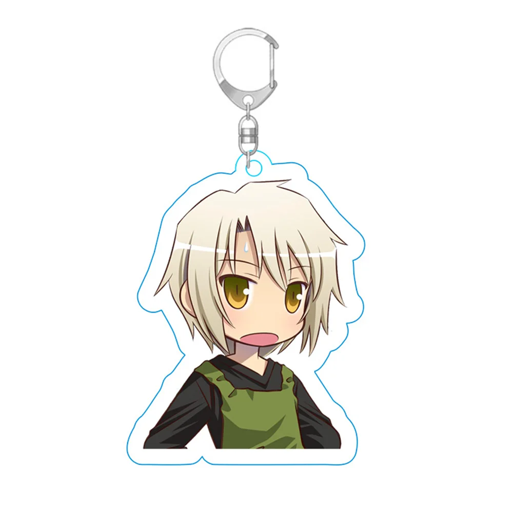 6CM Anime The Devil is a Part-Timer! Model Cosplay Charm Characters Ornament Accessories Goods Collection Gifts