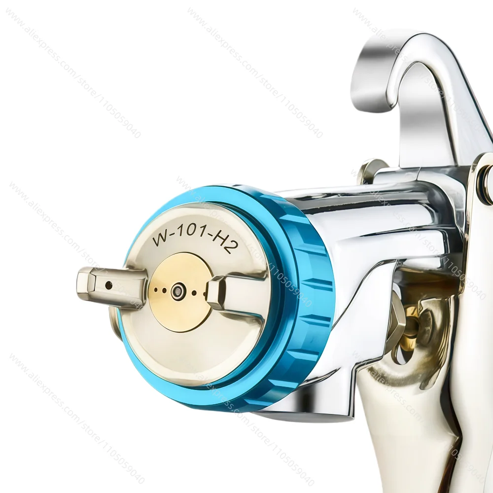 W-101 بندقية رذاذ الطلاء بندقية رذاذ ، 1.0/1.3/1.5/1.8 مللي متر جودة اليابان ، مسدس الطلاء مع أدوات الهواء كوب بلاستيكي/معدني #4