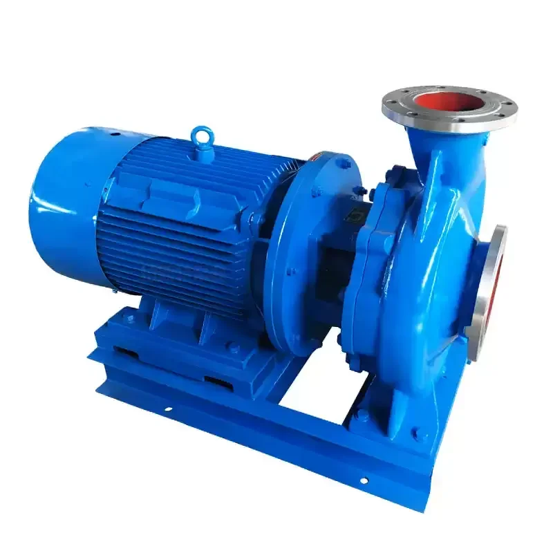 Pipeline pump 55kw single stage single suction 100 vertical booster centrifugal pump hot water circulation water supply industri