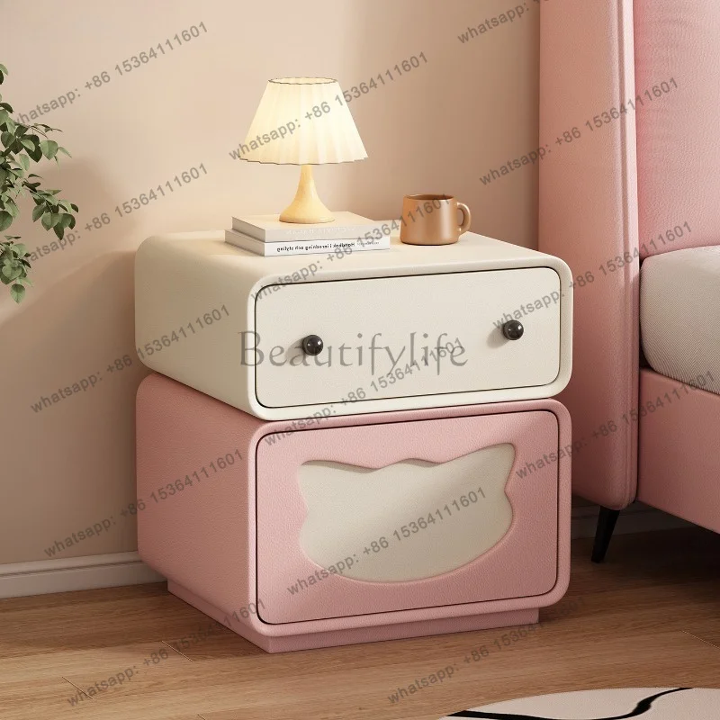 LJYMobile Dressers Bedside Table Bedroom Drawers Bluetooth Speaker China Cool Nightstand Vanity Sideboards Muebles Salon