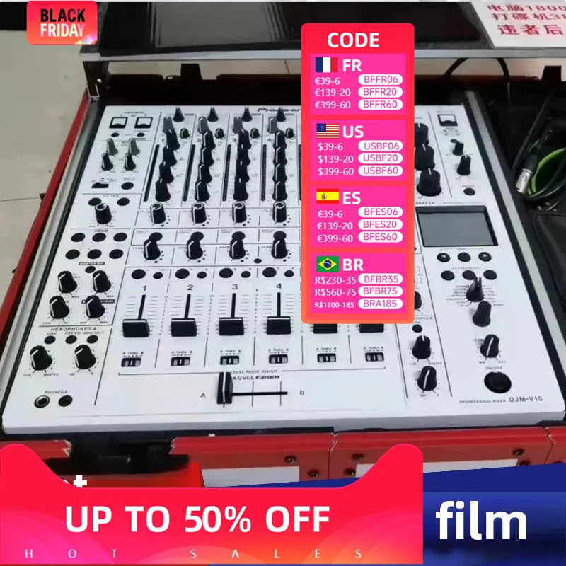 

Pioneer DJM-V10 Mixer Self-adhesive Film (! Self Adhesive Film, Machine Not Included, Do Not Purchase Without Machine)