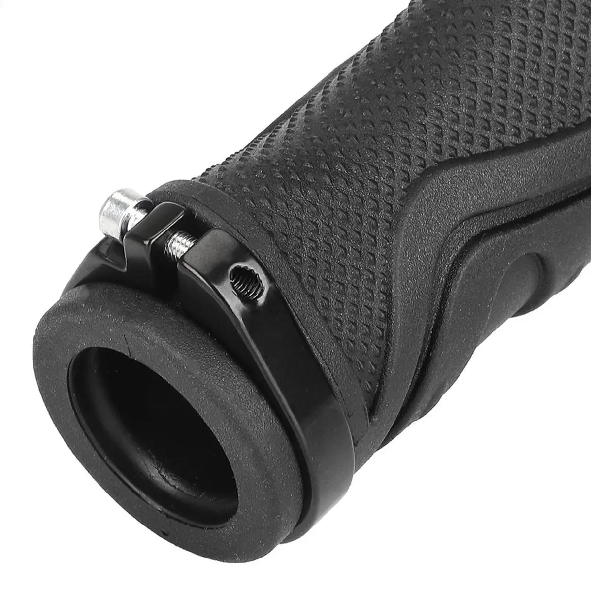 ABPF Handlebar Grip Cover Electric Scooter Grips with Locking Ring Bicycle Non-Slip Handlebar Grips for 22.2mm Handlebar