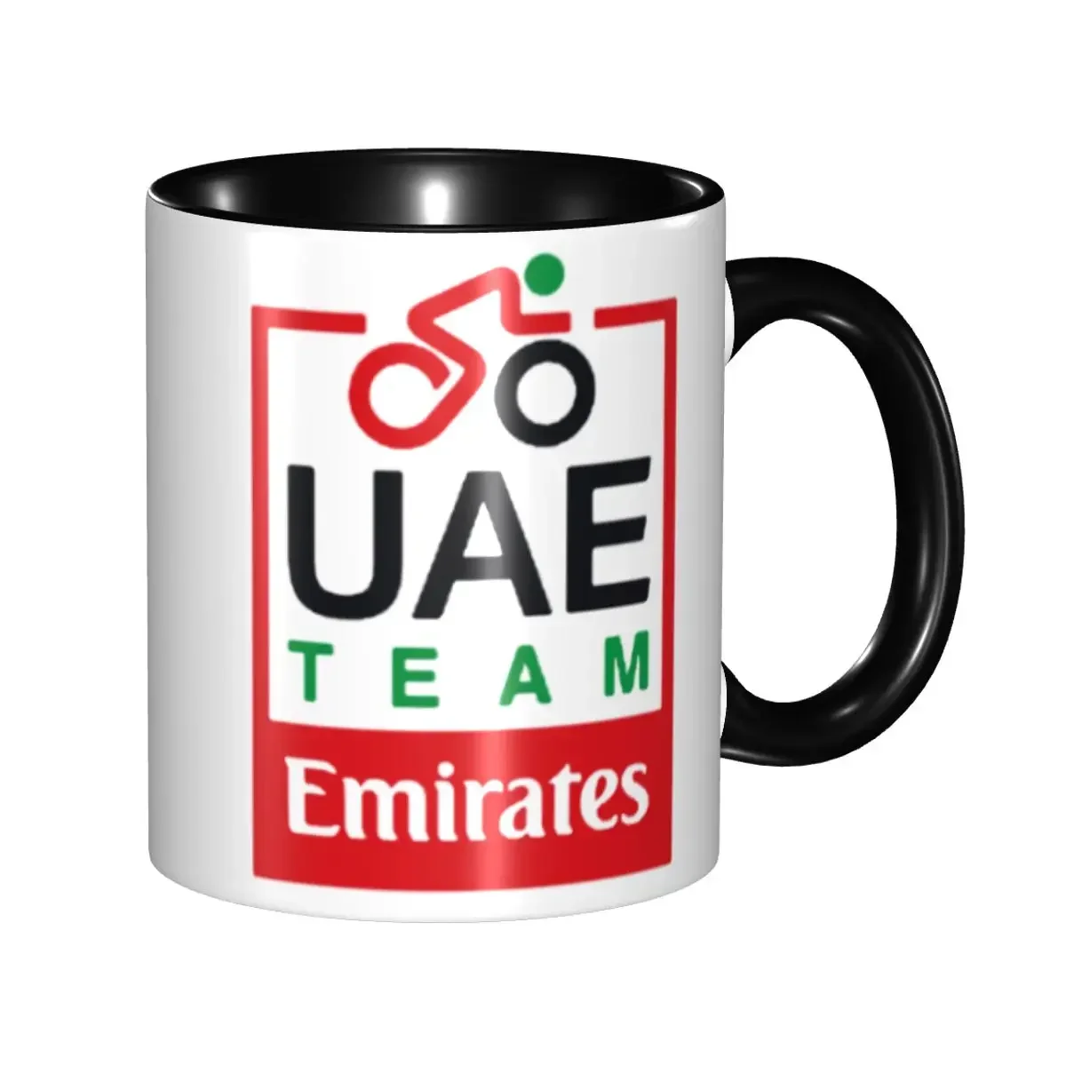 DIY UAE Tadejs Cycling Racer Pogacars Ceramic Mug Personalized Coffee Cup Creative Gift