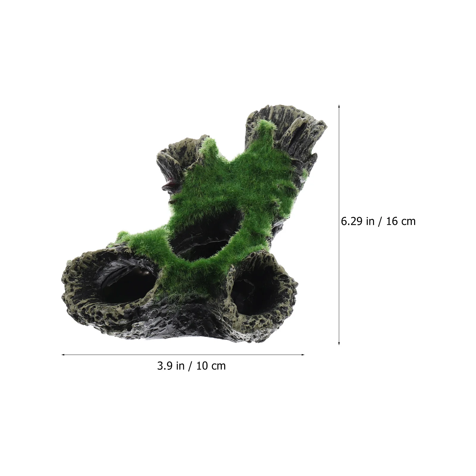 

1pc Resin Aquarium Ornament Shelter Tank Habitat Aquatic Decor Fish Landscape Accessories Freshwater Saltwater Realistic Design