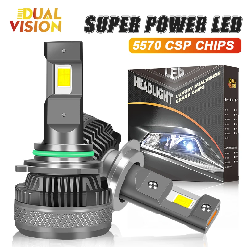 

300W H7 LED Canbus Car Headlight Bulbs H4 H1 H11 HB3 HB4 HIR2 9005 9006 Turbo LED Auto Fog Light 5570 CSP 6000K 12V