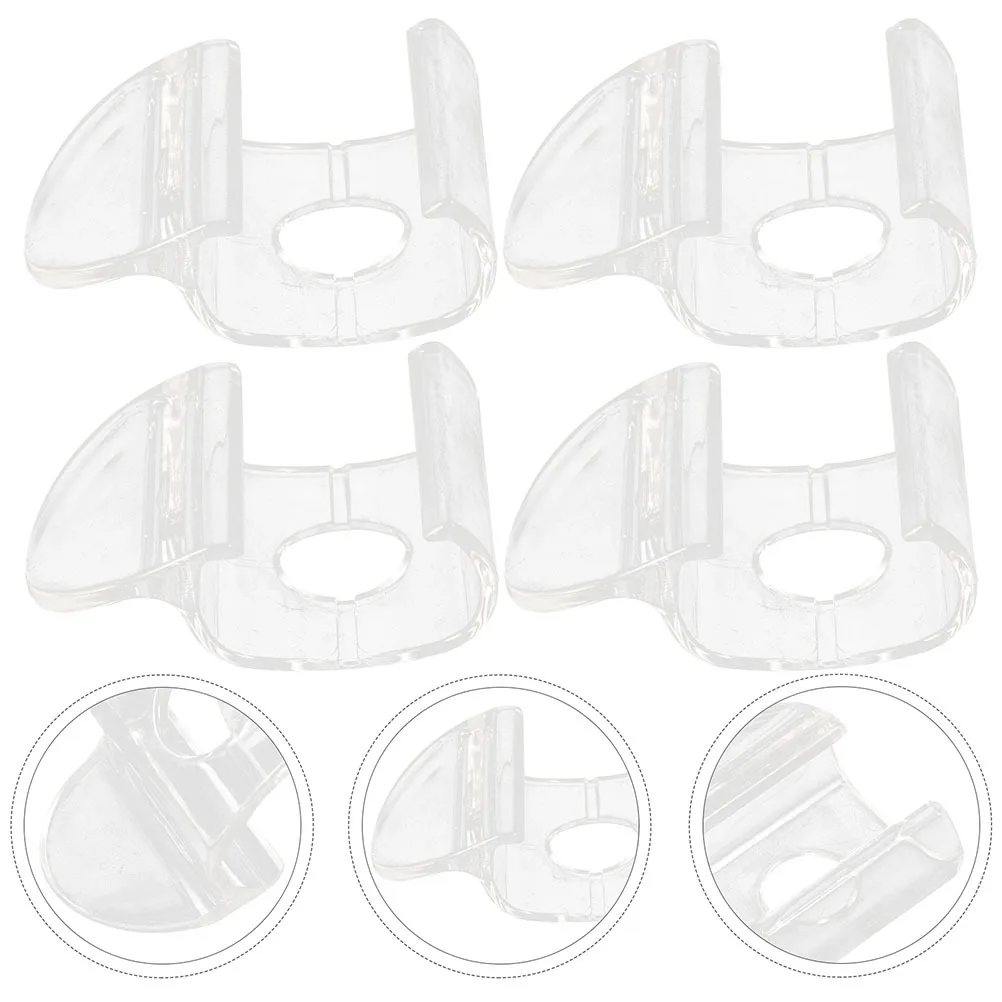 8 قطعة ستائر لاسلكية مقابض سحب ملحقات أعمى دوارة شفافة قطع غيار سهلة التركيب لستارة ظلال النوافذ