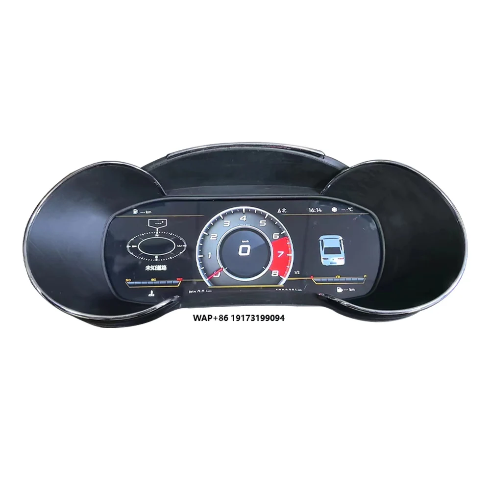 12.3 Inch for A3 2014-2020 Smart Dashboard Panel Speedometer Odometer LCD Digital Instrument Cluster Virtual Gauge Cockpit