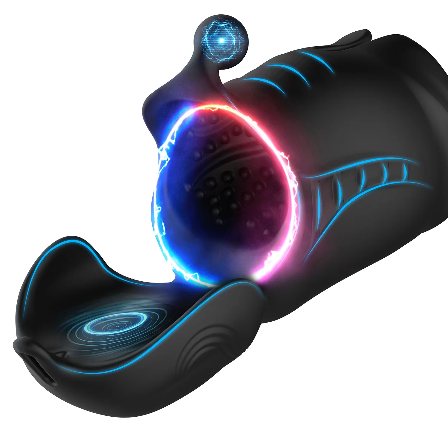 新しい振動式男性用マスターベーター、亀頭バイブレーター、電動ペニスマッサージ器、遅延トレーナー、振動刺激器、男性用大人のおもちゃ