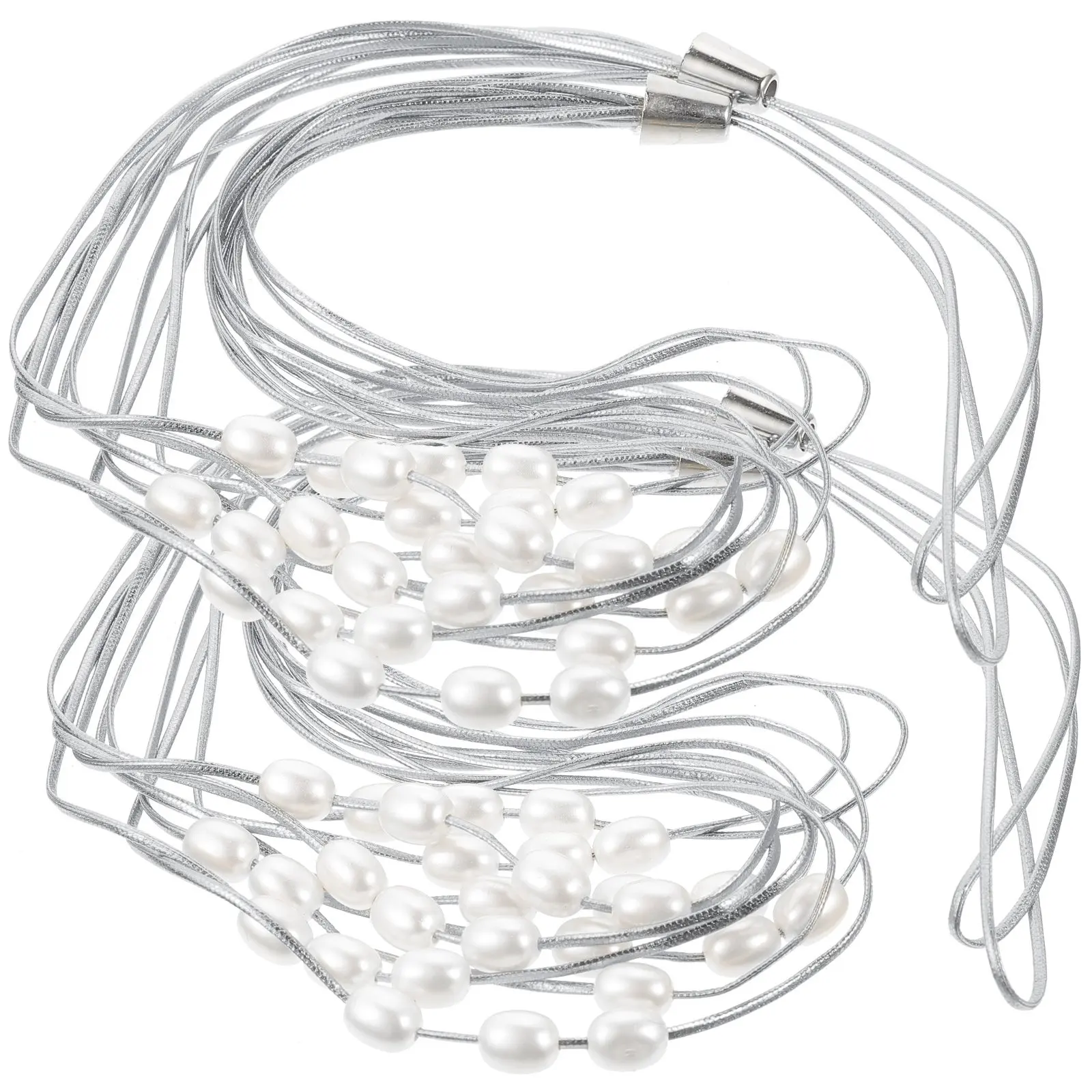 2pcs Pearl Curtain Tiebacks – Decorative Drape Ties for Any Color Curtains, Stylish Rope Holdbacks, Long-Lasting