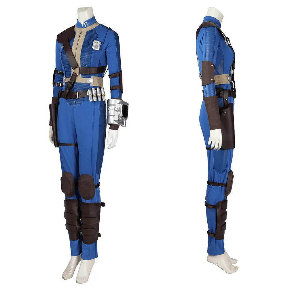 Game Movie Fall Lucy Cosplay Costumes Men Women Ghoul Halloween Party Jumpsuits