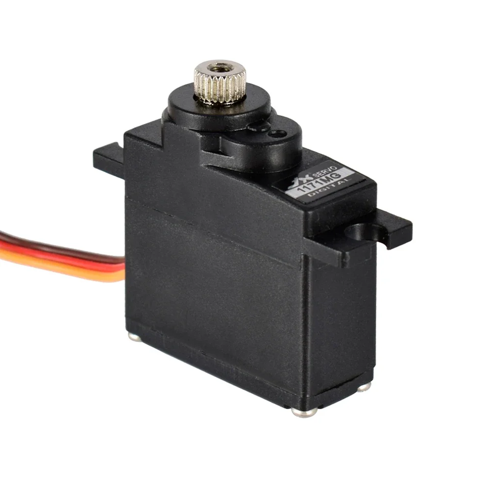 JX Servo PDI-1171MG 17g 3,5KG Metallgetriebe Kernloser Mikro-Digital-Servo für RC-Helikopter, Flugzeug, Auto, Roboter, DIY RC-Modellteile – Detail 4