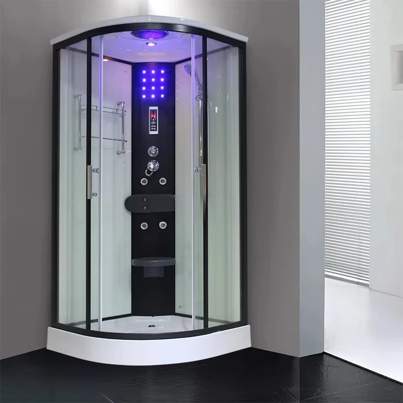 yjq shower room integral arc fan-shaped household bath room bathroom bath room