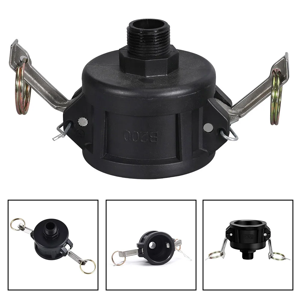 

2 Inch Camlock Fitting To 3 4 Inch Male Thread Adapter For 275 330 Gallon IBC Tote Water Tank Garden Hose Connector