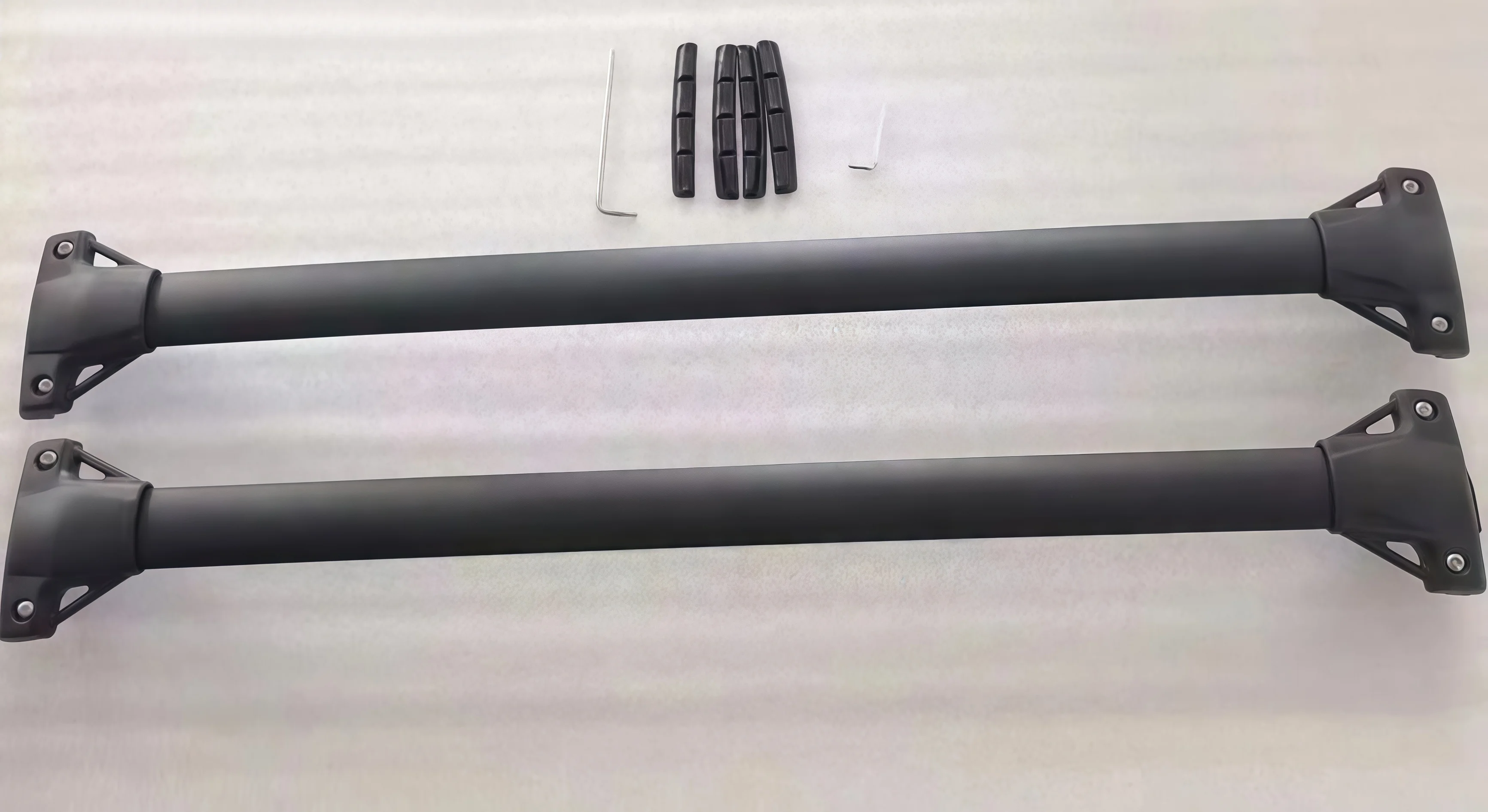 2 Pcs Roof Rack Cross Bars, Heavy‑Duty Aluminum Black Rooftop Cargo Carrier Roof Rail Crossbar for Jetour G700 2025 2026 2027