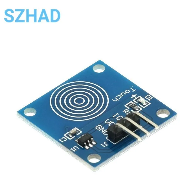 10PCS Touch Switch Module TTP223B 1 Channel Jog Digital Capacitive Touch Sensor For Arduino DIY KIT