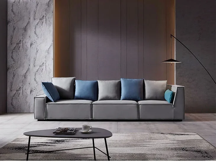 

For Designer Style Soft Seat Modular Sofa Modular Living Room Segmented Sofa