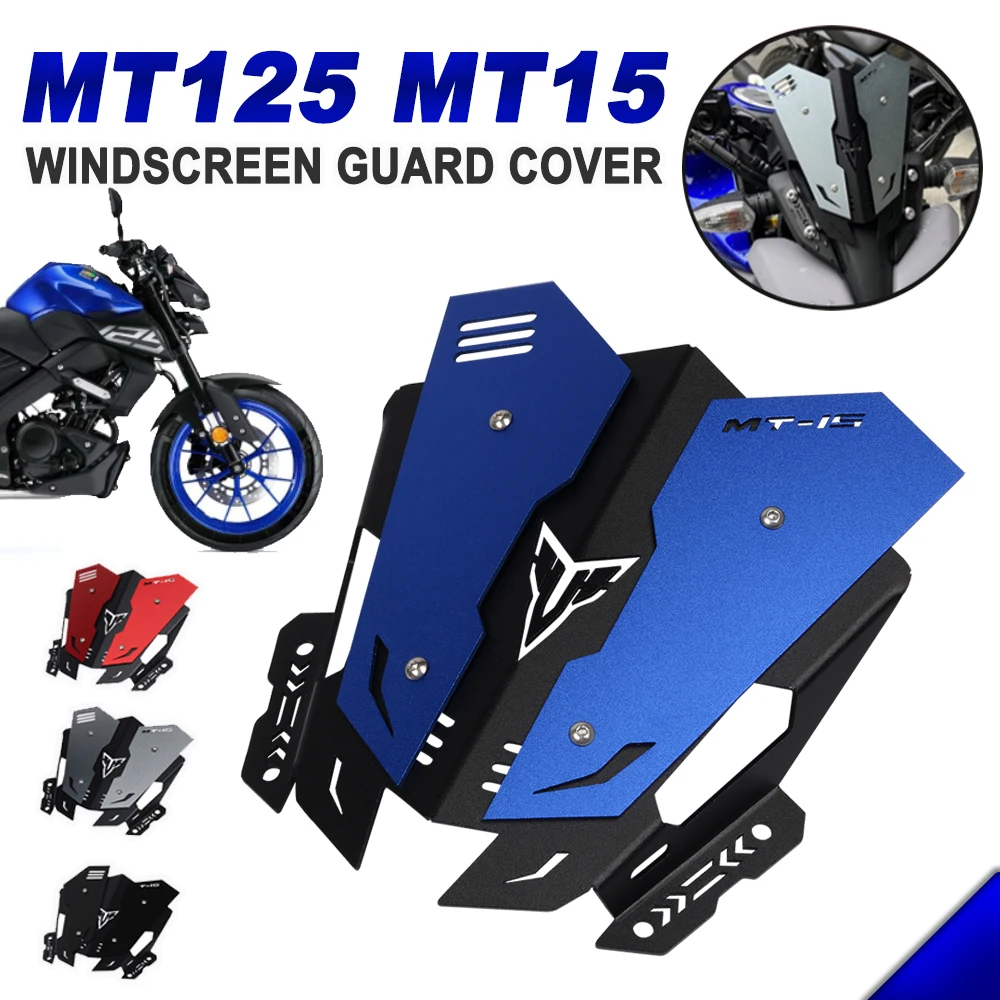 For Yamaha MT15 MT-15  MT125 MT-125 MT 15 125 Windshield Motorcycle Accessories WindDeflector Guard Windscreen Windproof Hood