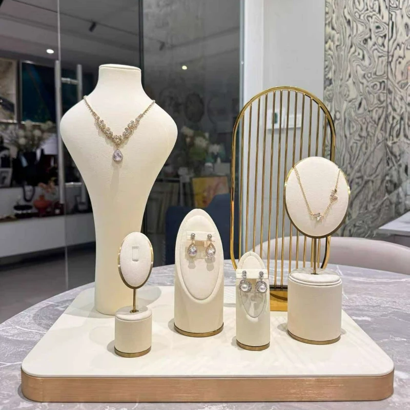 New Earring Display Stand Jewelry Window Props Ring Bracelet Necklace Display Stand Jewelry Display Props