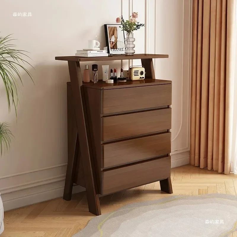 Nordic solid wood chest