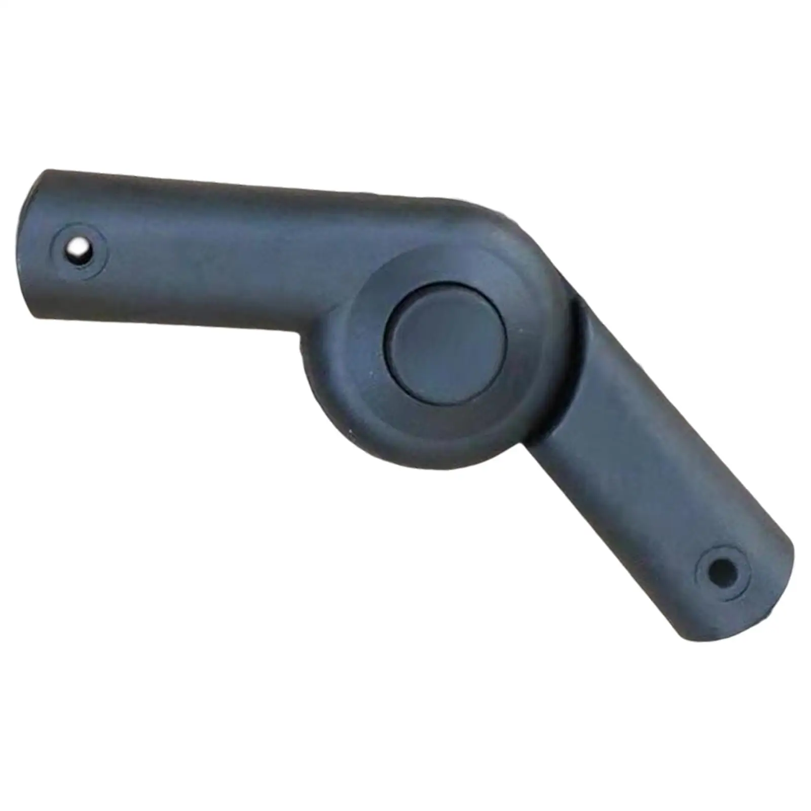 Collapsible Wagon Cart Push Handle Joint Durable Folding Design Black Plastic Spare Part for Golf Folding Cart