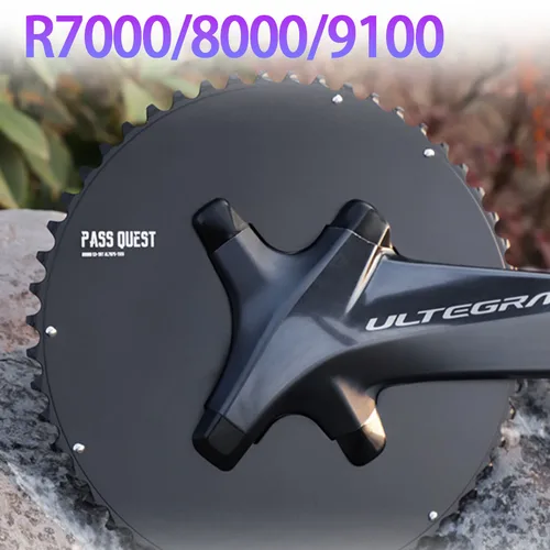 PASS QUEST 110 plato bcd para shimano ultegra r8000 105 r7000 dura ace R9100 110bcd 4 pernos platos dobles para bicicleta de carretera