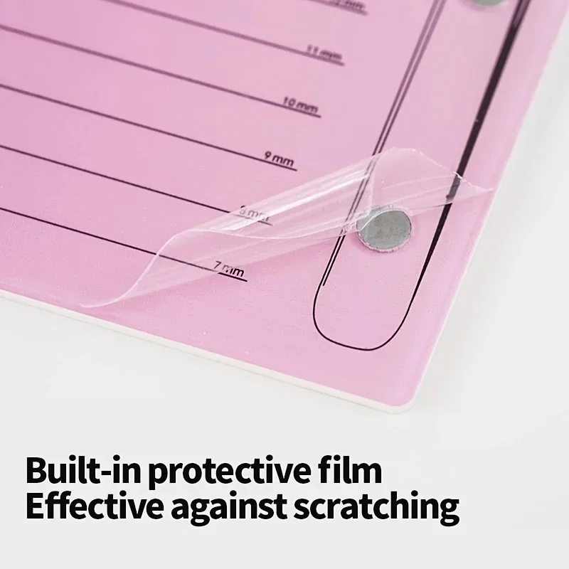 رمش تمديد مقياس حامل المغناطيسي الاكريليك لاش مجلس الغراء البليت كوب نظيفة صحية كاذبة رمش الوسادة رمش أدوات ماكياج #5