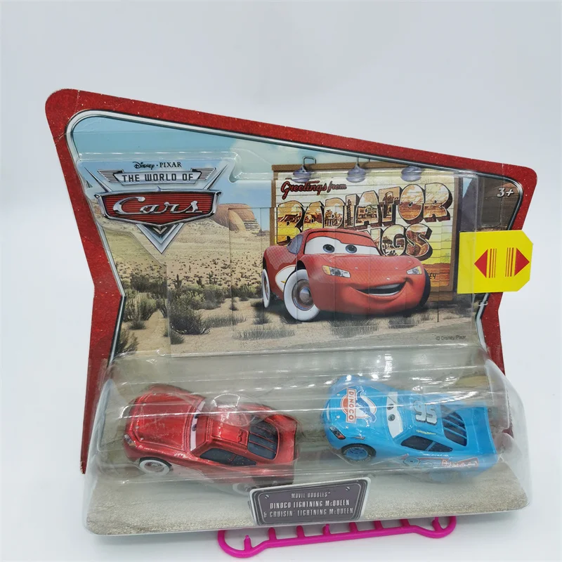 Disney Cars Children's Animated Films Lightning Mcqueen  Exclusive Racing Car Alloy Car Car Model Ornaments Boy's Gift Model