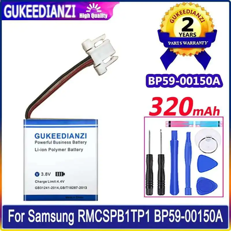 

320Mah Remote Control Battery For Samsung RMCSPB1TP1 BP59-00150A Good Low-Temperature Performance