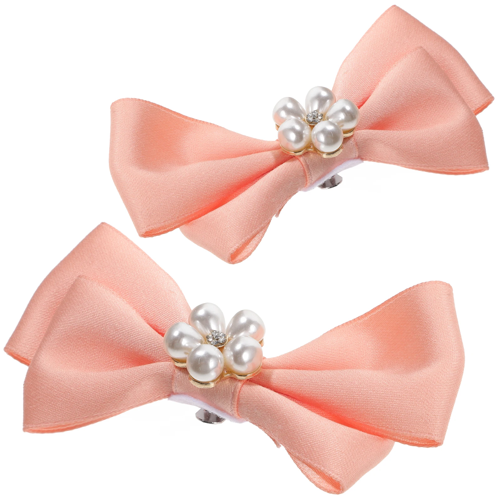 

Элегантные зажимы для свадебной обуви, декоративные пряжки с бантом и жемчугом, аксессуары для женщин, вечерние туфли-лодочки, декор для обуви