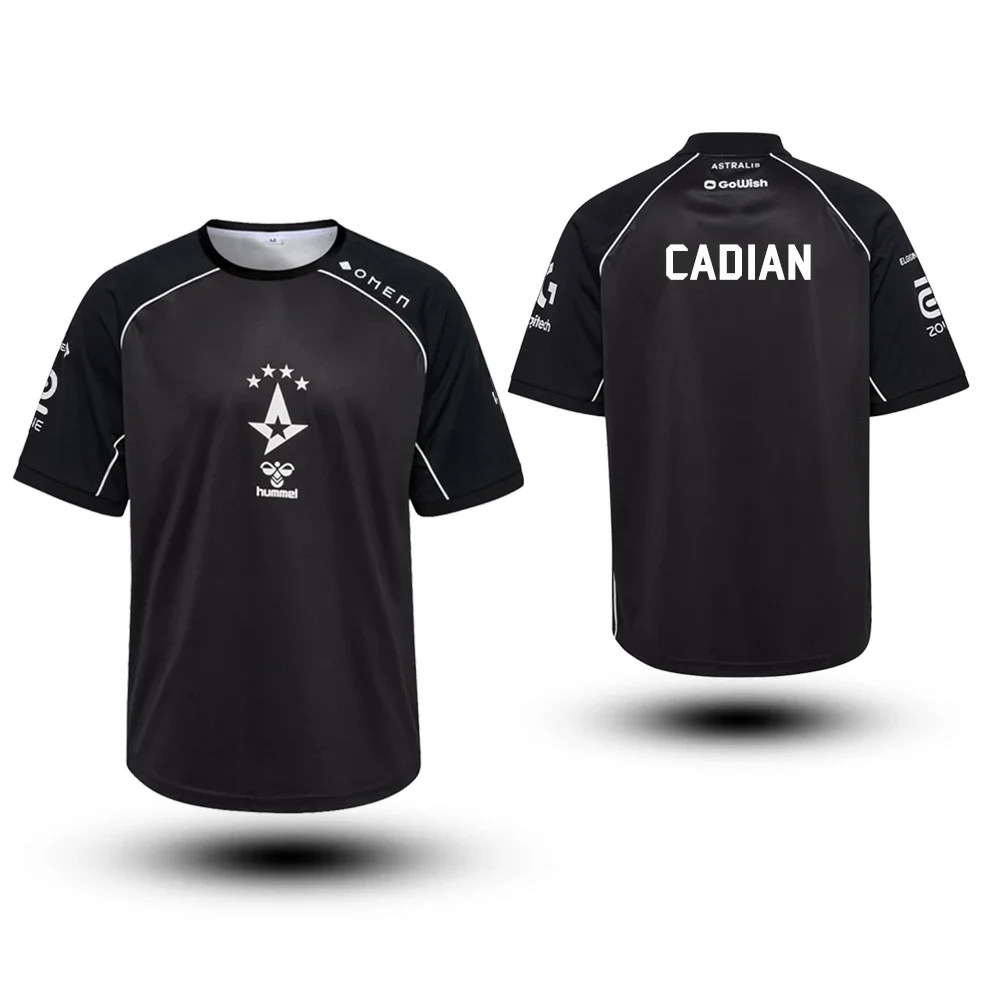 CS2 Esports Club Astralis 2025 جديد الفانيلة لاعب زي مخصص المشجعين هدية تي شيرت تنفس بلوزات للرجال والنساء