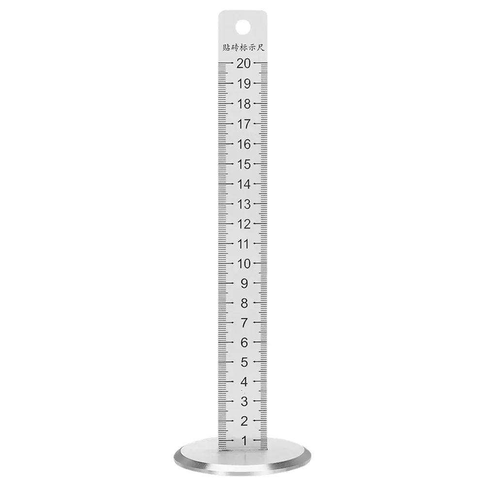 

Инструмент для точного выравнивания: нержавеющая стальная линейка для измерения контура и позиционирования напольной плитки, для домашнего и профессионального использования