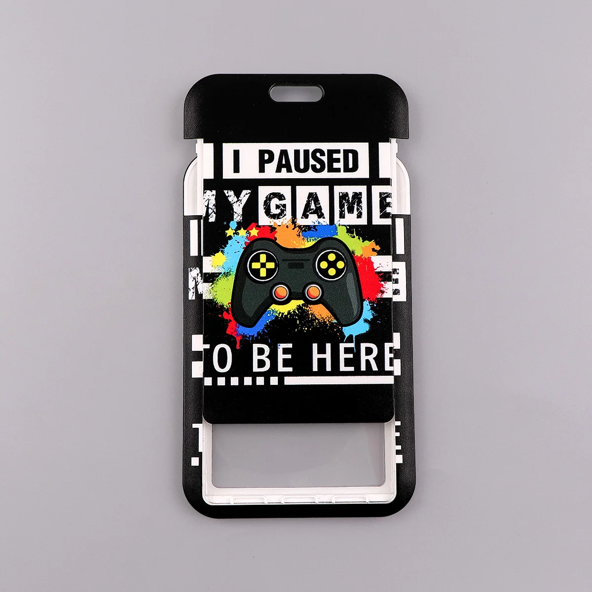 Kaarthouder met luipaardprint Lanyard Minimalistische nekriem Creditcardhouder ID-badgehouders Credentials Bescherming Kaarthoes