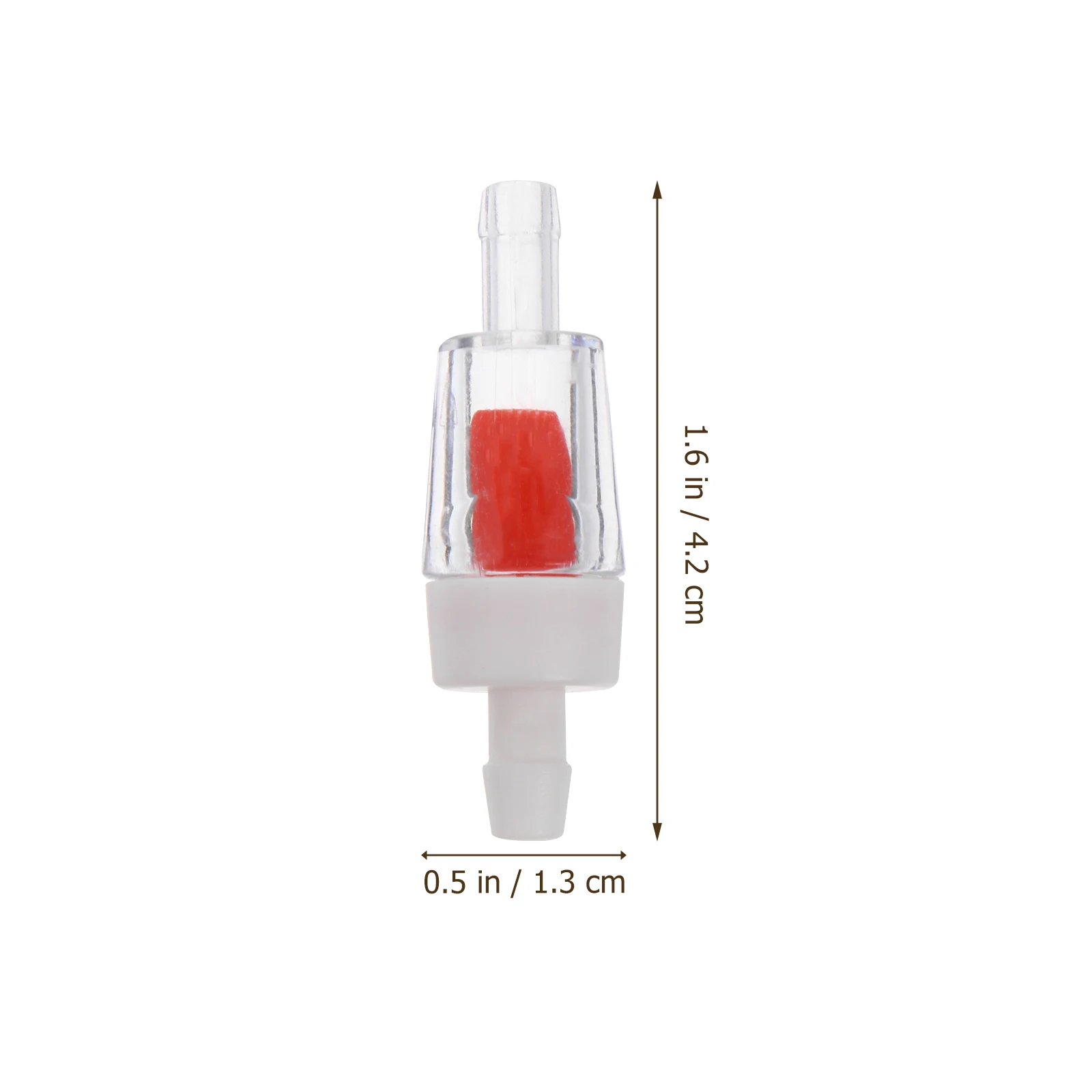 

40pcs Aquarium Check Valves Air Pump One Way Non Return Fish Tank Stop Valves Anti Siphon Durable Easy Install Accessories