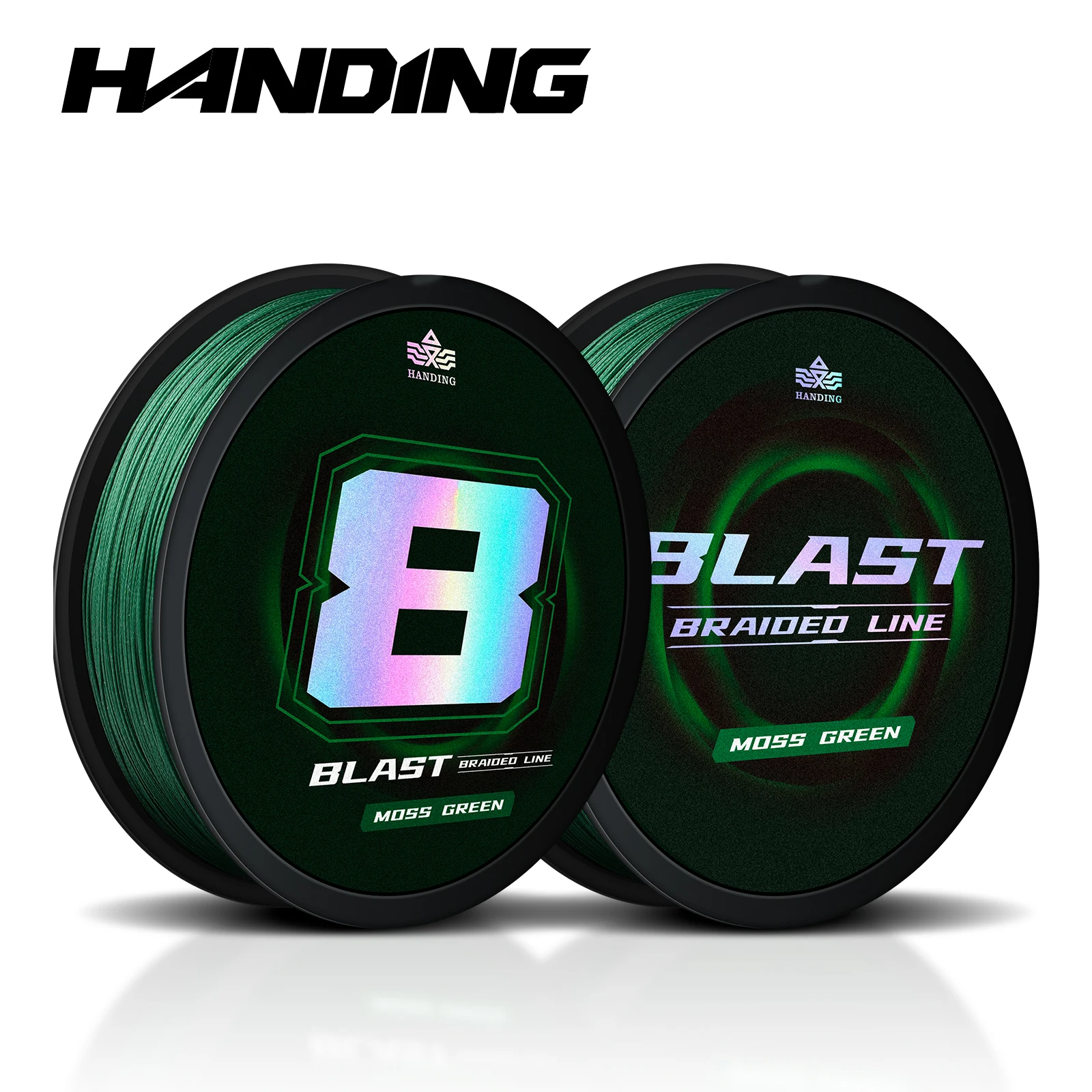 HANDING X4 Blast Braided Fishing Line Super Thin and Strong PE Line HyperOSi® Coating German Technology Abrasion Resistant Line