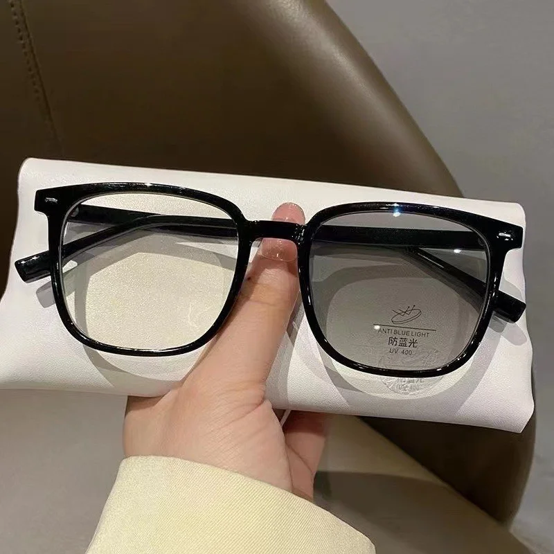2PCS Mode Photochrome Ray Übergang Retro-automatische Gläser Klassische Sonnenbrille Anti Strahlung Gläser für Frauen/Männer – Detail 3
