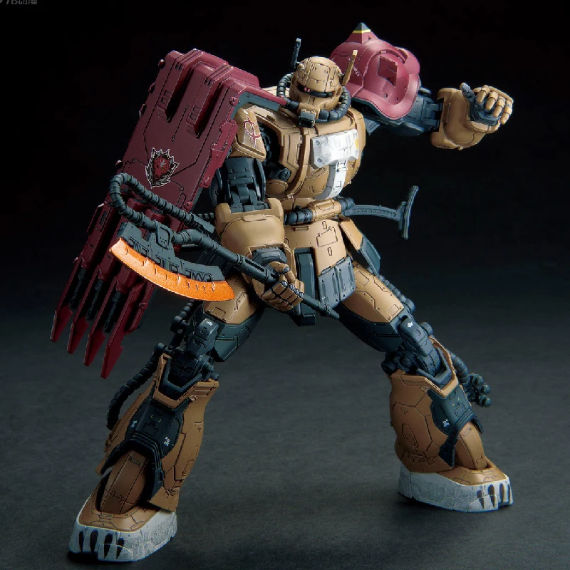 Bandai Originele GUNDAM HG 1/144 Serie MS-06K ZAKU Anime Action Figure Model Assemblage Speelgoed Collectible Model Ornamenten Geschenken