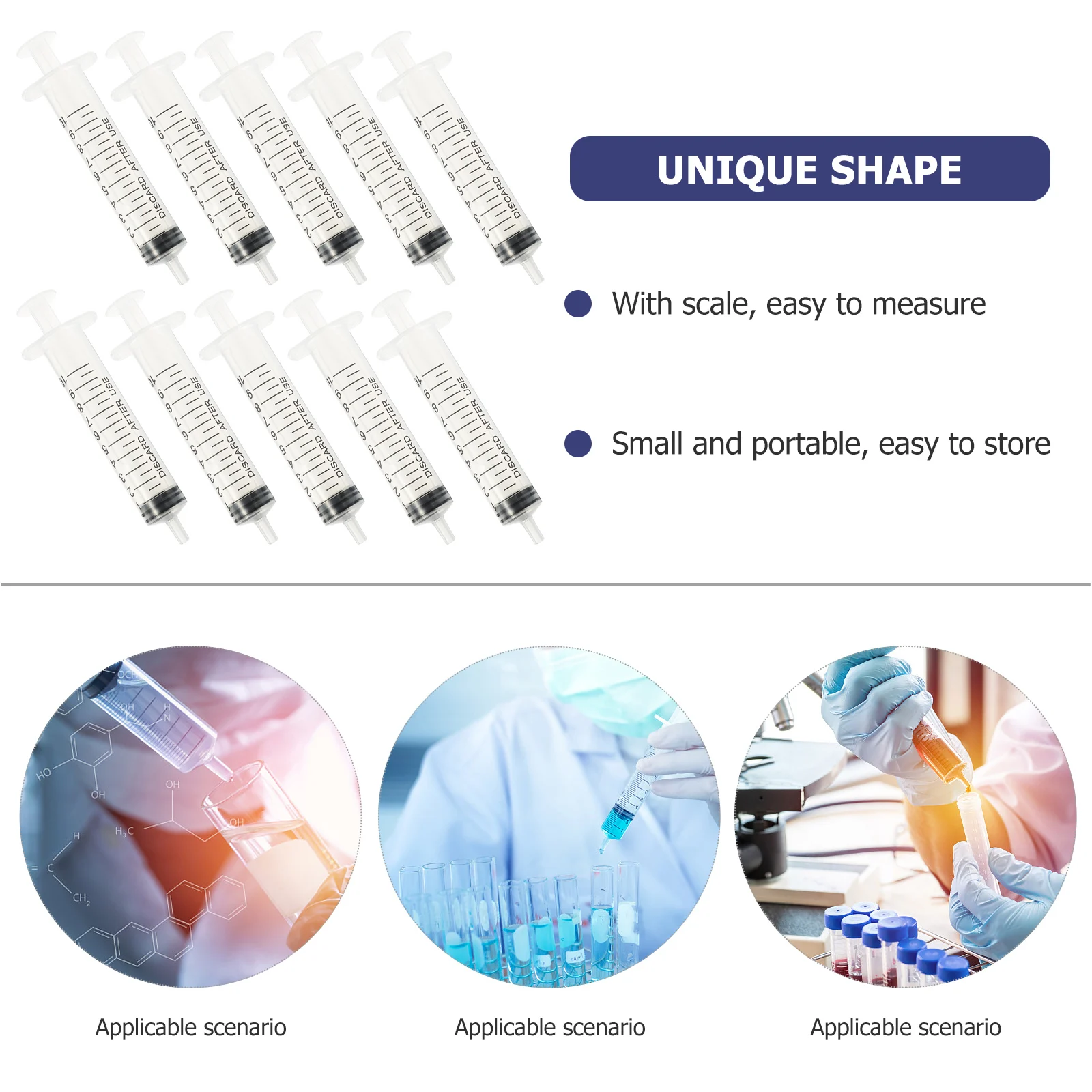 

30 Pcs Perfume Seasoning Injection Tube Syringe Plastic Dispensing Measuring Tool