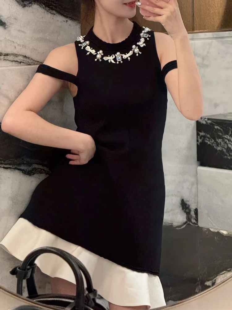 

Высококачественный европейский круглый вязаный жилет Ne Svel, длинный открытый кардиган Dr, женский модный комплект, осень 2025 г.