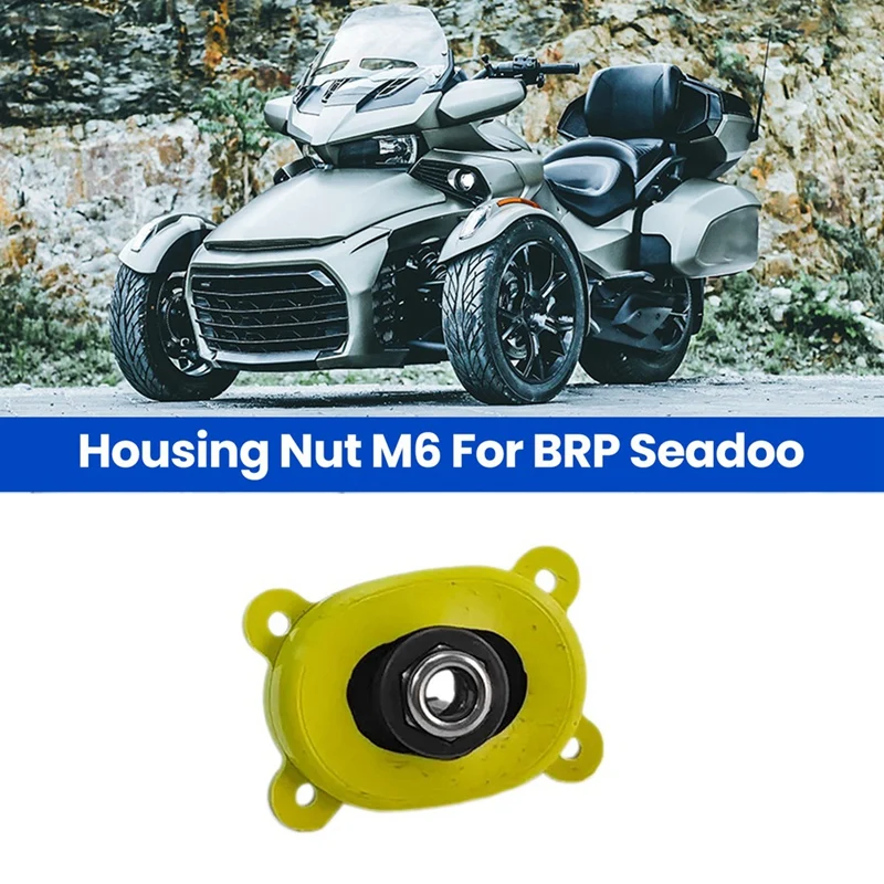 Housing Nut M6 291004813 For BRP Seadoo RXT GTX GTI GTX RXP WAKE FISH GTR 155 230 300 90 170 130