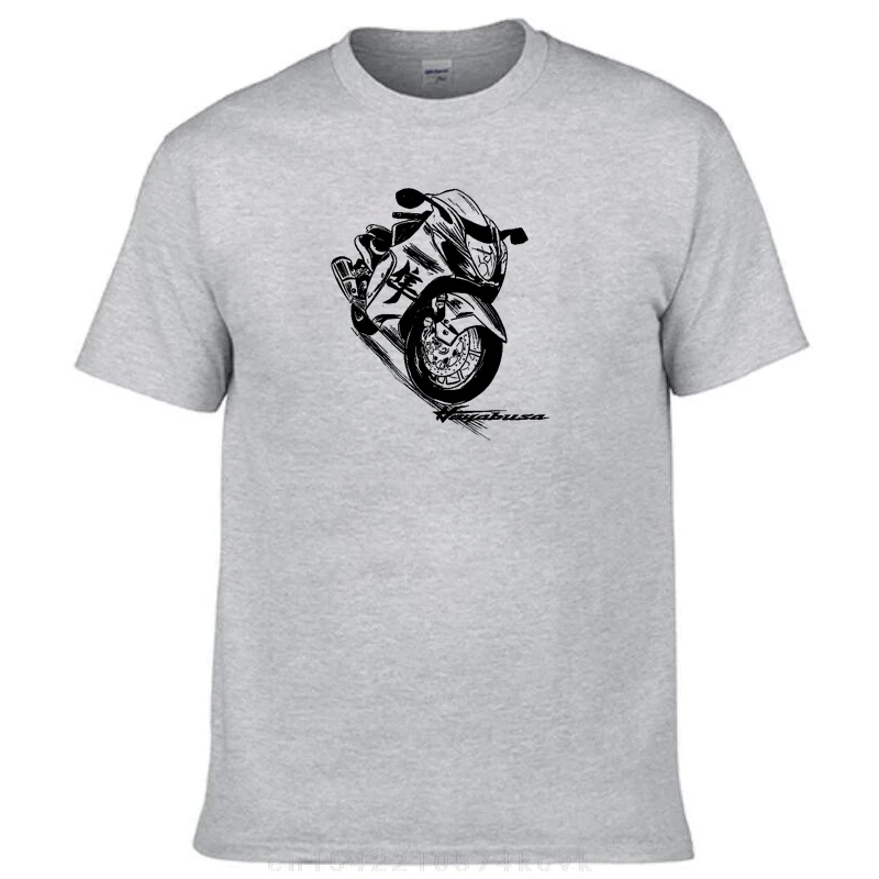 T-shirt da uomo moto  100% cotone Tees manica corta magliette girocollo top regalo di compleanno
