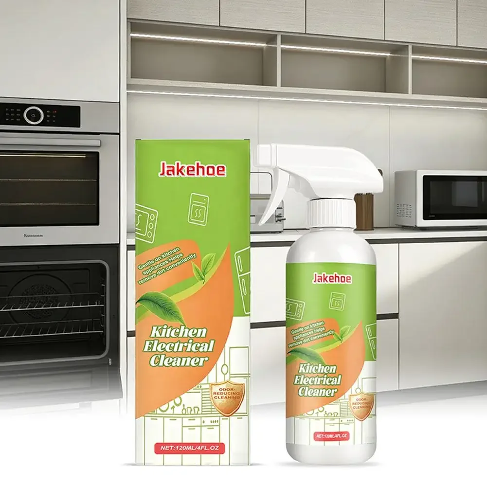 120ml JAKEHOE Multi Purpose Household Appliance Cleaner Gentle Portable Stain Remover Polishing Brightening Deodorant Freshener
