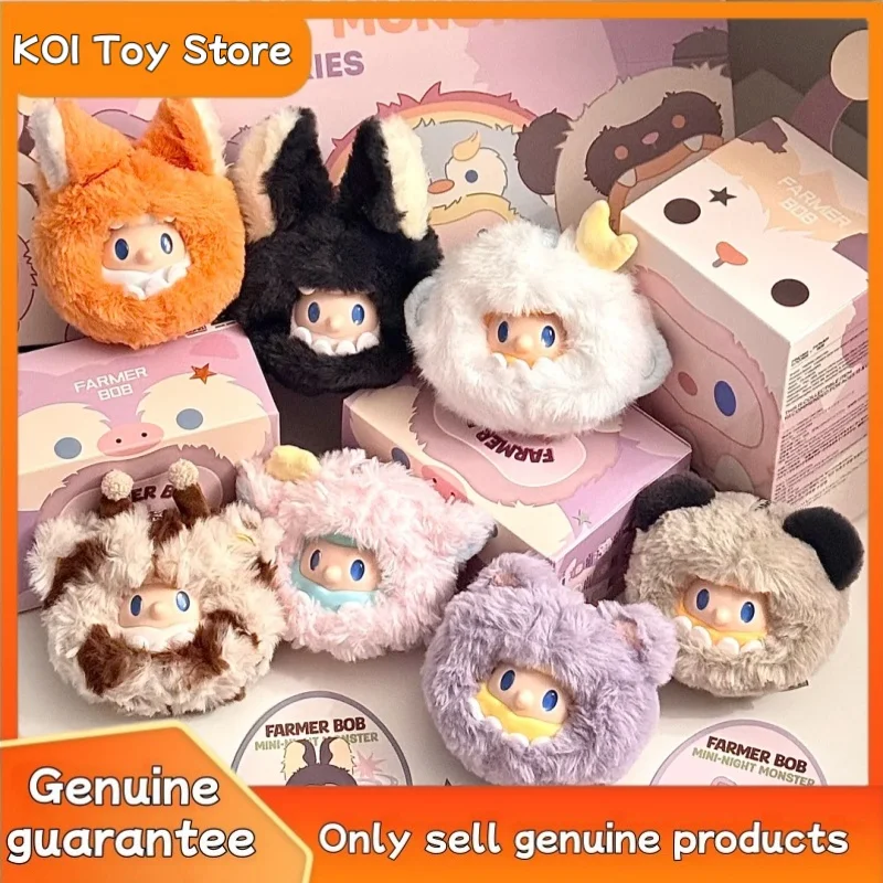 

Новая оригинальная фермерская боб, мини-ночная серия Monster, слепая коробка, милая виниловая плюшевая сумка, подвеска, загадочная коробка, модные игрушки, подарок на день рождения