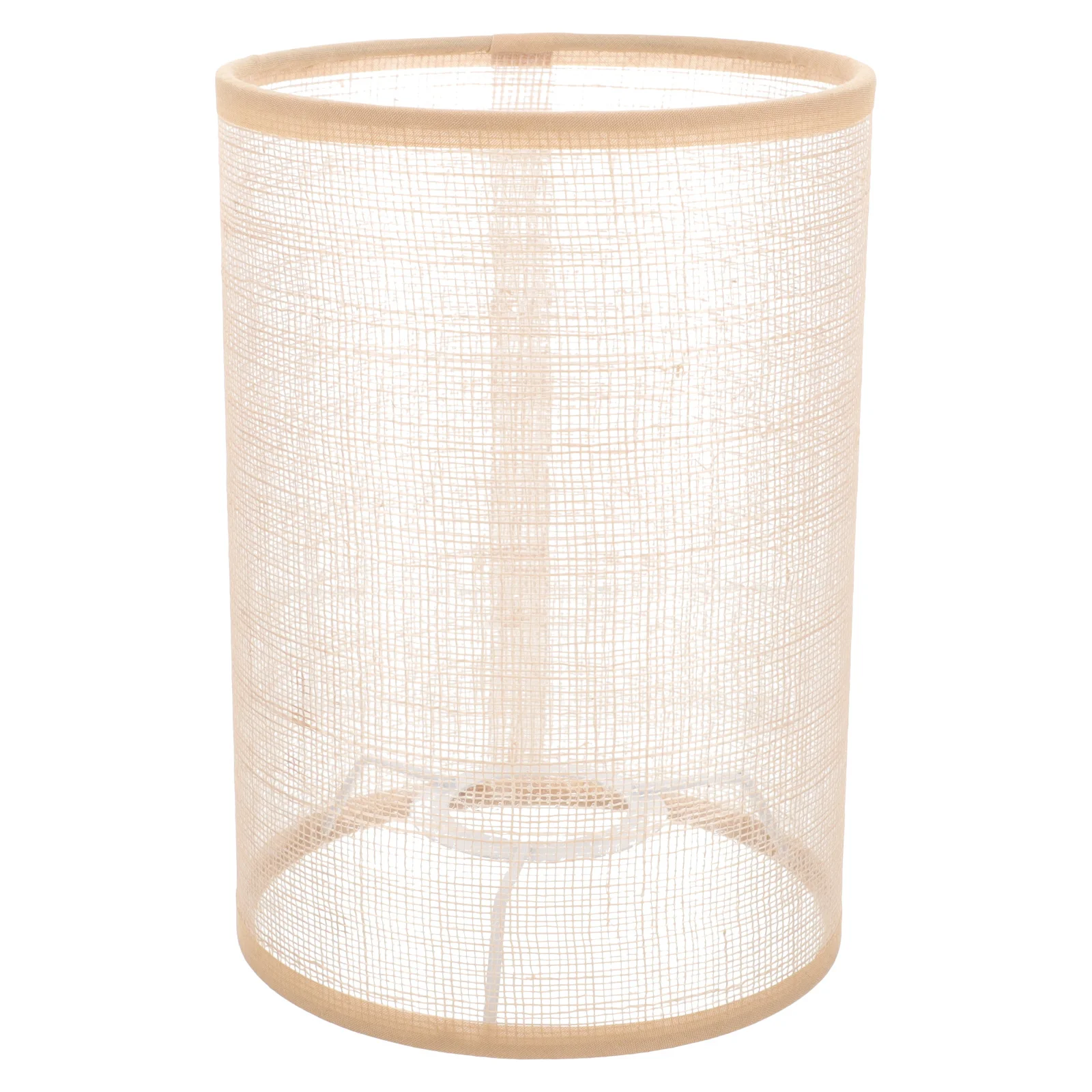 

E27 E14 Lamp Shade Linen Color Bedside Table Floor Lamp Light Cover Soft Bright Shade Replacement Lampshades Large Lampshade