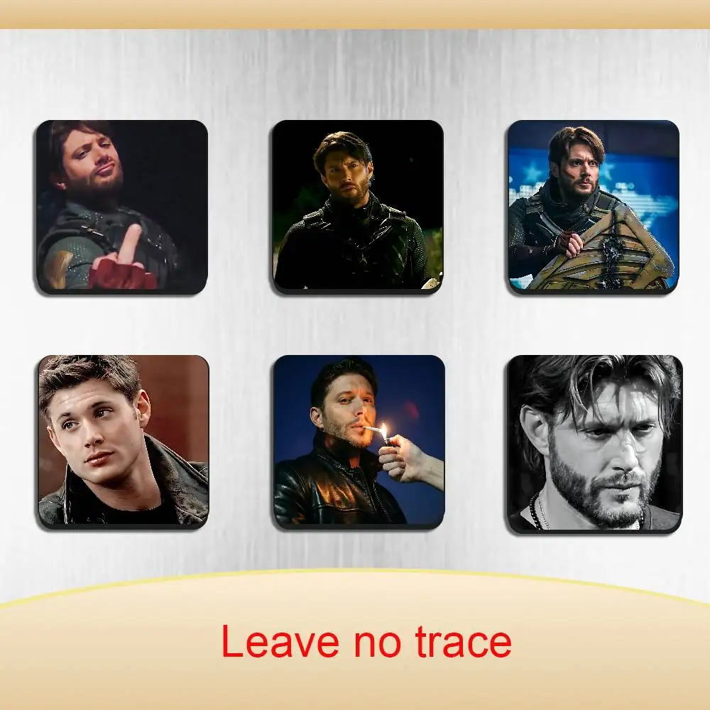 Jensen Ackles Solider boy Dean Winchester Magnetic Sticker Fridge Magnets No Falling Off Fit for Refrigerators All Metal