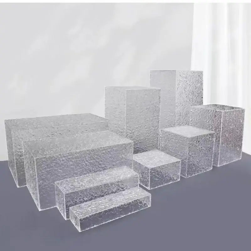 

5-11pcs Acrylic Dessert Table Stand Set Wedding Candy Bar Party Buffet Centerpieces Props Tea Break Holders Cake Snack Rack