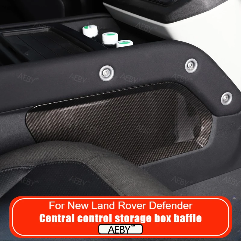 For New Land Rover Defender 2020-2024 Center console storage compartment divider tray Barrier storage box partition Insert