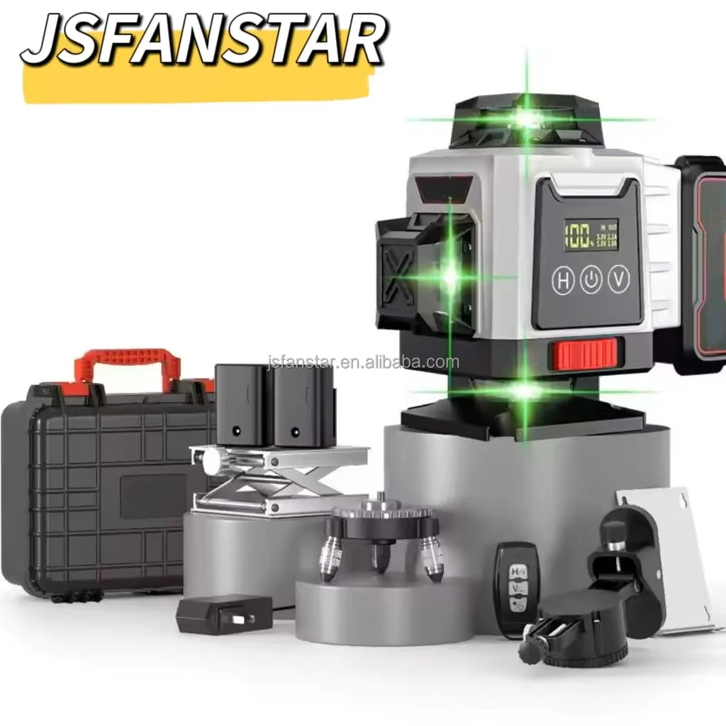 ATVNew Digital 16 Lines Green Laser Level Self Leveling 4d From Oem Factory view 6