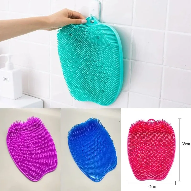 발 마사지 샤워기 발 세척기 스크러버 브러시 각질 제거 마사지 발 가정용 욕실 도구 발 관리