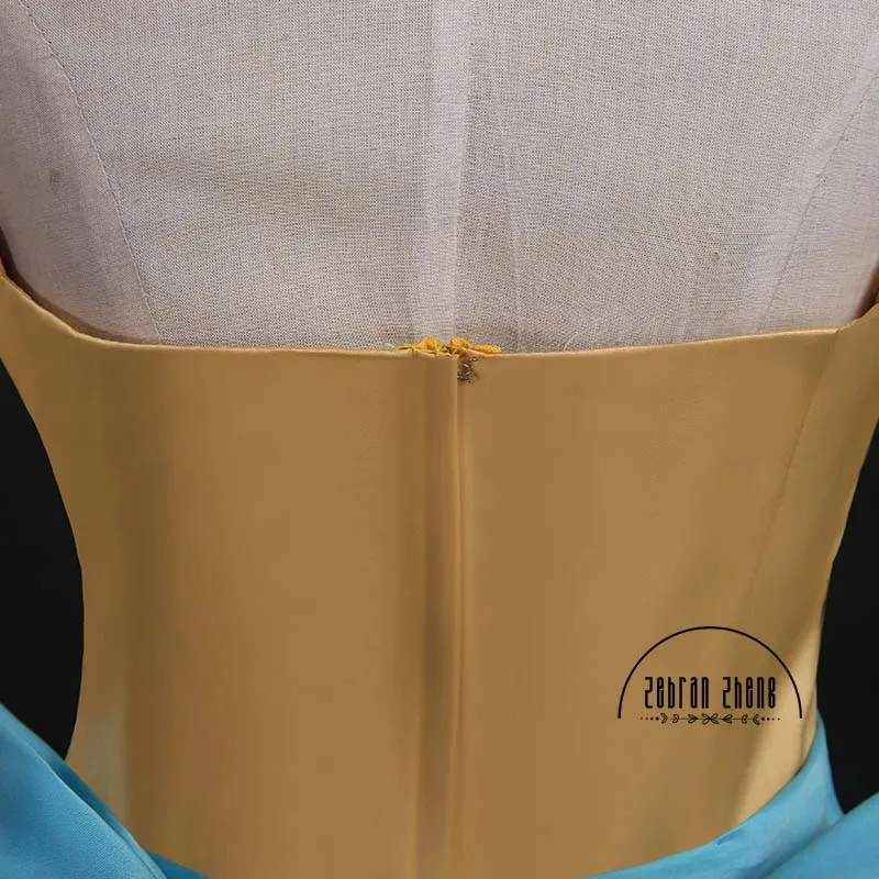 أزياء الهالوين التأثيرية لفيلم الرسوم المتحركة أناستازيا مصنوعة حسب الطلب للنساء فستان الأميرة