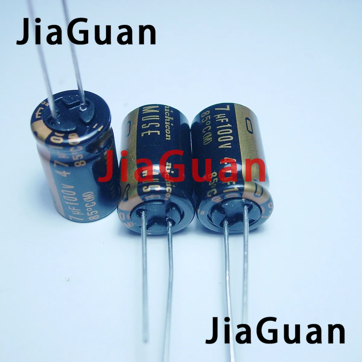 10PCS NEW NICHICON MUSE KZ 47UF 100V 12.5X20MM 100V47UF Nichicon KZ 47UF/100V 47UF100V PCM5